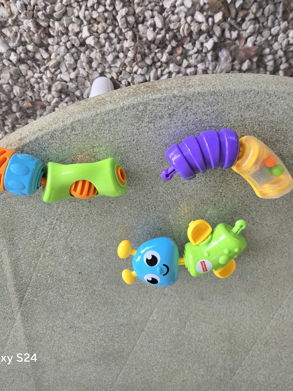 Fisher-Price Bright Multi-Color Infant Teether & Rattle Toy - Picture 2 of 3